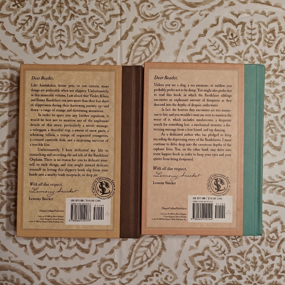 Brand New Series of Unfortunate Events Book the 10th and 11th - Picture 3 of 4